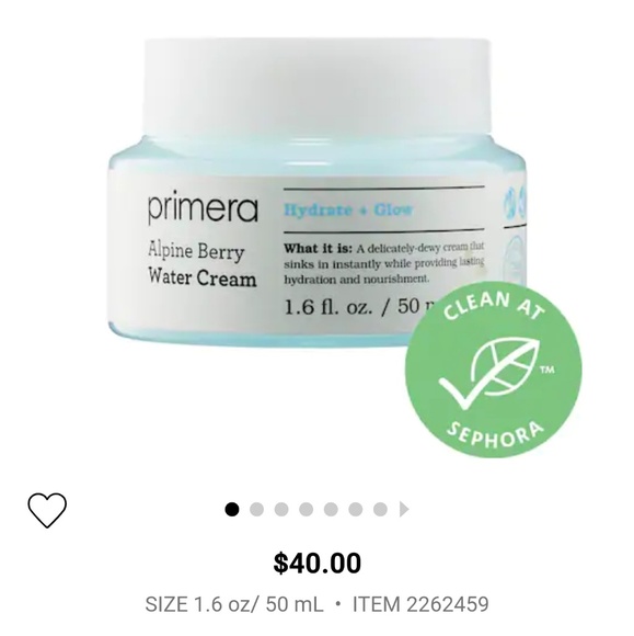 primera Other - Primera Alpine Berry Water Cream